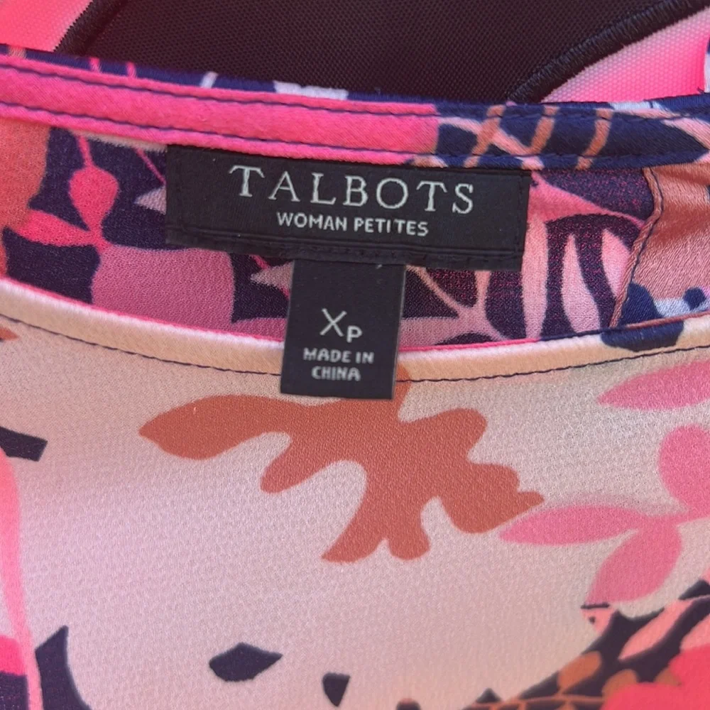 Talbots Spring Blouse - Picture 3 of 6
